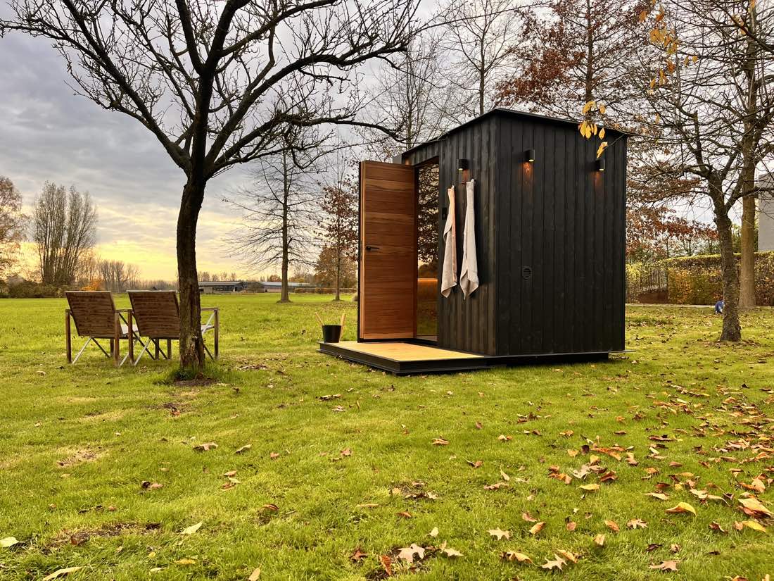SKLP-S42, compacte buitensauna voor 2 personen